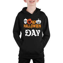 Детски суитчер Светии Halloween Tralala Halloween Day, Черен, 5-6 г. (116-1...