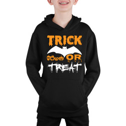 Детски суитчер Светии Halloween Tralala Trick Or Treat 1, Черен, 7-8 г. (12...