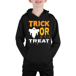 Детски суитчер Светии Halloween Tralala Trick Or Treat 2, Черен, 12-13 г. (...