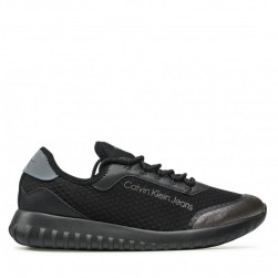 Мъжки маратонки, CALVIN KLEIN JEANS Runner Lacp Sneaker Eva Tpu, Черен, Раз...