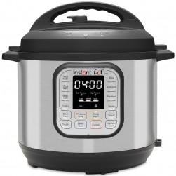 Херметичен мултикукър Instant Pot 5.7 литра, DUO 13 програми, Вътрешен съд ...