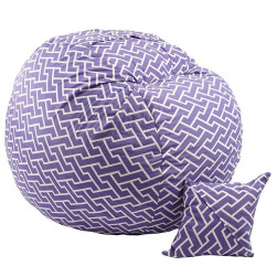 Комплект Барбарон и декоративна възглавница 600л. King Size, Zippity Purple...