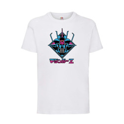 Детска Тениска Anime Manga Tralala Mazinger Z, Бял, 5-6 г. (116-128)