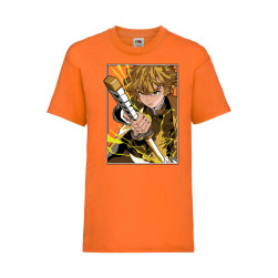 Детска Тениска Japan Animation Manga Anime Comics Tralala Demon Slayer Zeni...