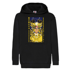 Детски суитчър Japan Anime Manga Tralala Saint Seiya Zombie Knight 01, Чере...