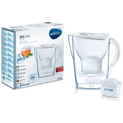 Кана за филтриране на вода Brita Marella Cool Memo, Maxtra Plus, 2.4 л, Бял