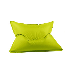 Пуф Голяма възглавница, 350л., Magic Pillow - Green Neon, Перящ се калъф, З...
