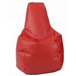 Пуф стол за деца 2-8 г., 120л. Sunlounger Junior - Rosu Еко кожа, Пълнеж от...