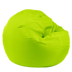 Пуф 330л., Relaxo XL - Teteron green neon, За открито, Перящ се калъф, Пълн...