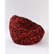Пуф Pufrelax, круша, 300л., Nirvana Grande -Poppy, Перящ се калъф, Пълнеж от Полистиролни перли, Гама Premium - 3t