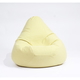 Пуф Pufrelax, круша за деца 4-14 г.,160л. Nirvana Light - Lemon, Перящ се калъф, Пълнеж от Полистиролни перли, Гама Premium - 2t