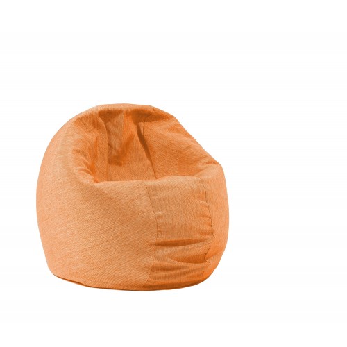 Пуф Pufrelax, за деца, 190л., Relaxo - Terracotta Orange, Перящ се калъф, П...