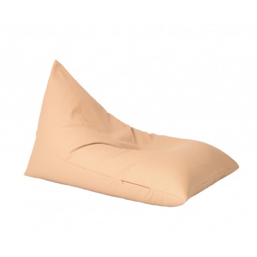 Пуф Pufrelax шезлонг, 300л. 130х100см., Kudos - Beige, PU кожа, Пълнеж от П...