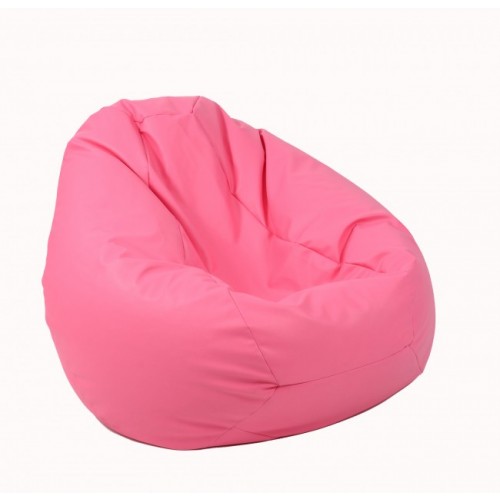 Пуф Pufrelax, круша, 500л., Nirvana Gigant - Pink, Еко кожа, Пълнеж от Поли...