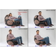 Пуф Pufrelax, круша, 500л., Nirvana Gigant - Pink, Еко кожа, Пълнеж от Полистиролни перли - 5t