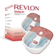 Хидромасажна вана Revlon Pediprep Spa за крака със Спа, Бял-Розов - 3t