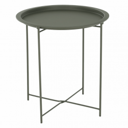 Помощна маса Sani Render, Подвижен плот, 47x50.2x47 cm, Маслено Зелено