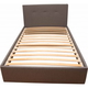 Тапицирано легло SANI с матрак 120x200 тъмно сиво - 5t