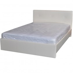 Тапицирано легло Sani, с матрак 160x200 бежаво