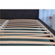 Тапицирано легло SANI с матрак 120x200 кафяво - 5t
