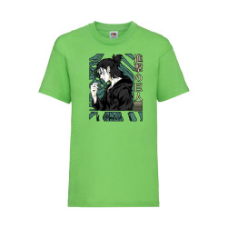 Детска Тениска Anime Manga Tralala Attack on Titan Eren Yeager 03, Зелен, 7...