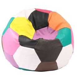 Пуф топка за деца 2-8 г., 130л. Telstar Junior - Mozaic Light, Еко кожа, Пъ...