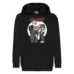 Детски суитчър Japan Anime Manga Tralala Family x Spy, Черен, 5-6 г. (116-1...