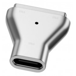 Адаптер USB-C към MagSafe 2 за MacBook, Магнитен, Бързо зареждане, LED