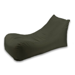 Пуф лежанка Looloop, 500л., Капучино, Перящ се калъф, За открито, Пълнеж с ...