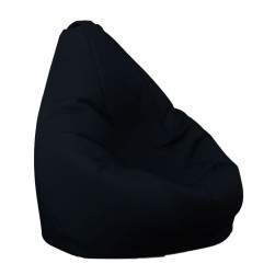 Пуф круша за деца 4-14 г., 160л., Nirvana Light - Panama Black, Водоустойчи...