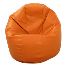 Пуф, за деца, 210л., Relaxo - Orange, Еко кожа, Пълнеж от Полистиролни перл...