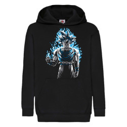 Детски Суитшърт Anime Manga Tralala Dragon Ball Z Goku Super Saiyan 02, Чер...