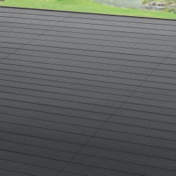 Пълен комплект дъски WPC Deilingen 8m², тъмно сиво
