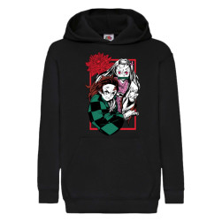Детски Суитшърт Japan Manga Comics Anime Tralala Demon Slayer Tanjiro Nezuk...