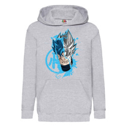 Детски Суитшърт Anime Manga Tralala Dragon Ball Z Goku Super Saiyan 01, Сив...