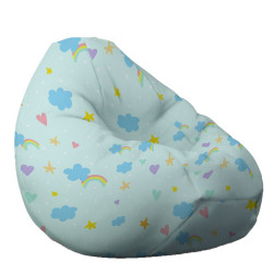 Пуф круша 320л., Nirvana Grande, Rainbow Wishes, Водоустойчив, Перящ се кал...