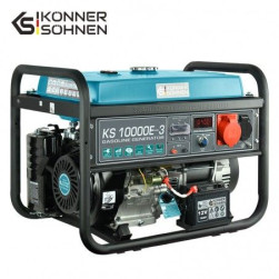 Генератор - бензинов KS 10000E-3,Konner & Sohnen, модел - KNR KS 10000E-3