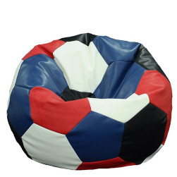 Пуф топка 400л. Telstar XL - Mozaic , Еко кожа, Пълнеж от Полистиролни перл...