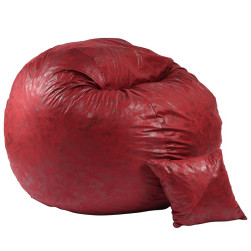 Комплект, Барбарон и декоративна възглавница, 600л., King Size - Cranberry,...