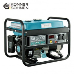 Генератор - бензинов KS 3000,Konner & Sohnen, модел - KNR KS 3000