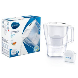 Филтрираща кана за вода Brita Aluna cool MEMO 2.4 л., Бяла