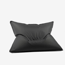 Пуф Голяма възглавница, 350л., Magic Pillow - Dark Grey, Перящ се калъф, За...