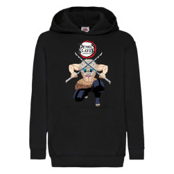 Детски Суитшърт Japan Manga Comics Anime Tralala Demon Slayer Inosuke var-0...