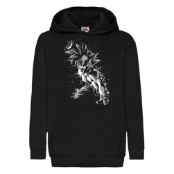 Детски суитчър Dragon Ball Z Tralala Goku 18, Черен, 12-13 г. (152-164)