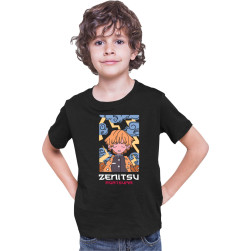 Детска тениска Japan Anime Manga Tralala Demon Slayer Zenitsu Agatsuma 03, ...