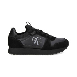 Мъжки Спортни Маратонки RUNNER SOCK LACEUP Calvin Klein  YM0YM00553 0GL Чер...