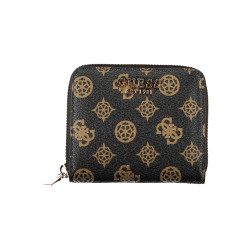 Дамски портфейл GUESS JEANS, Цвят Кафяво