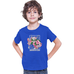 Детска тениска Japan Anime Manga Tralala Saint Seiya Andromeda Shun 01, Син...
