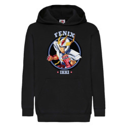 Детски суитчър Japan Anime Manga Tralala Saint Seiya Andromeda Shun 01, Чер...
