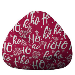 Пуф круша 520л., Nirvana Gigant - Ho-Ho-Ho, Водоустойчив, Перящ се калъф, П...